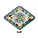 701100-52-1 HIPPY APLIQUE RESINA 39X52 MULTICOLOR Venta en piezas de 10.00 U