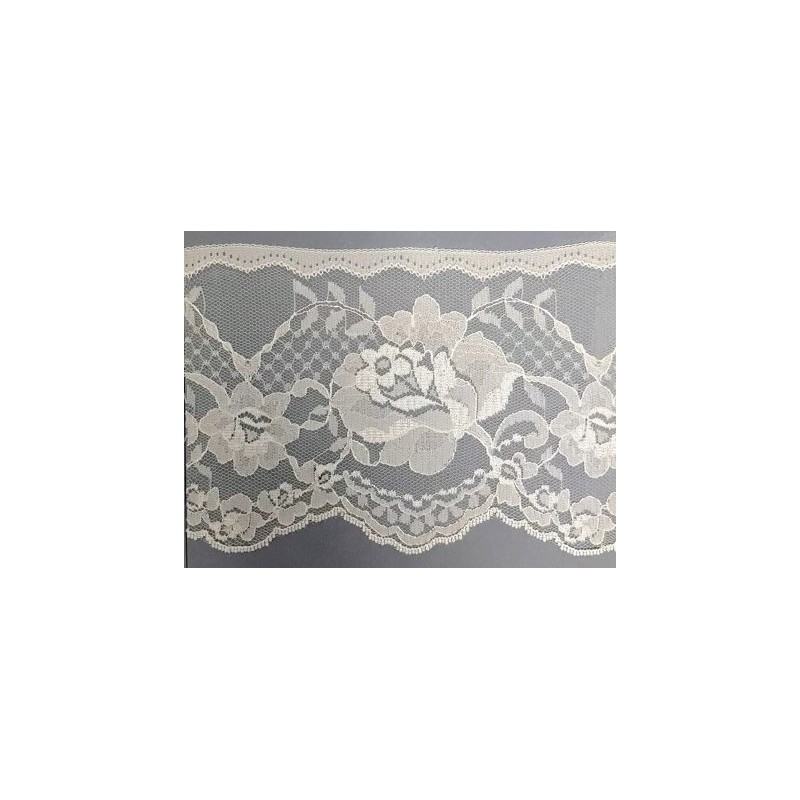 8173-003 PUNTILLA NYLON EREN 100 MM. POLIESTER 100% MARFIL Venta en piezas de 50.00 M