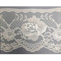 8173-003 PUNTILLA NYLON EREN 100 MM. POLIESTER 100% MARFIL Venta en piezas de 50.00 M