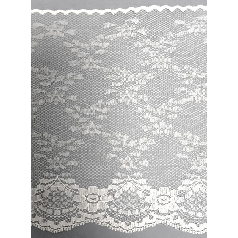 8571-000 PUNTILLA NYLON GOKER 175 MM. POLIESTER 100% BLANCO Venta en piezas de 25.00 M