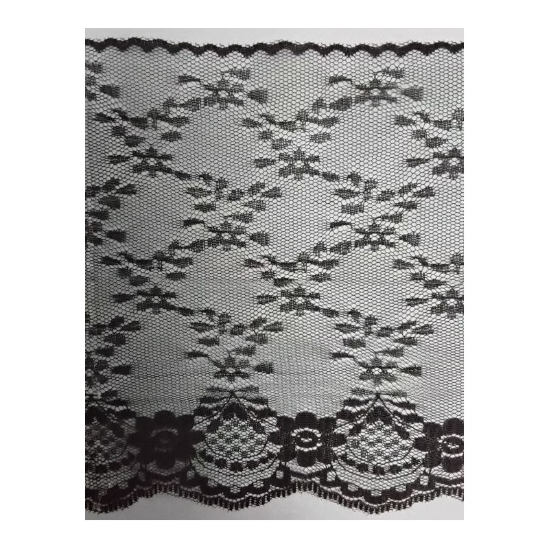 8571-004 PUNTILLA NYLON GOKER 175 MM. POLIESTER 100% NEGRO Venta en piezas de 25.00 M
