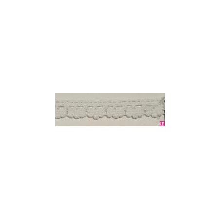 9706-0 PUNTILLA BOLILLO DIEGO 12 MM. ALGODON 100% BLANCO Venta en piezas de 25.00 M