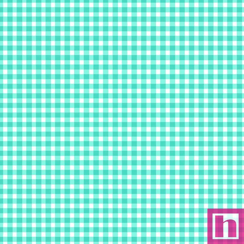 P0017-MAS610-Q3 PATCH. AMERICANO BEAUTIFUL BASICS (040) CLASSIC CHECK-110 CM. ALGODON 100% MENTA Venta en piezas de 4.55 M