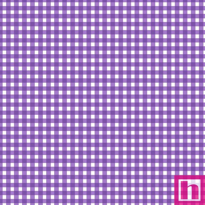 P0017-MAS610-V3 PATCH. AMERICANO BEAUTIFUL BASICS (061) CLASSIC CHECK-110 CM. ALGODON 100% VIOLETA Venta en piezas de 4.55 M