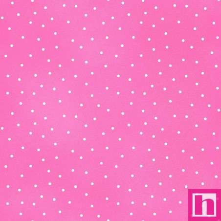 P0017-MAS8119-P3 PATCH. AMERICANO BEAUTIFUL BASICS (002) SCATTER DOT-110 CM. ALGODON 100% CHICLE Venta en piezas de 4.55 M
