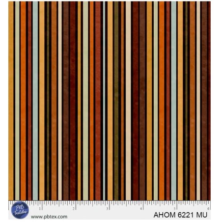 P121-AHOM6221MU PATCH. AMERICANO AUTUMN HOMESTEAD (07) 110 CM. ALGODON 100% MULTI Venta en piezas de 7.00 M