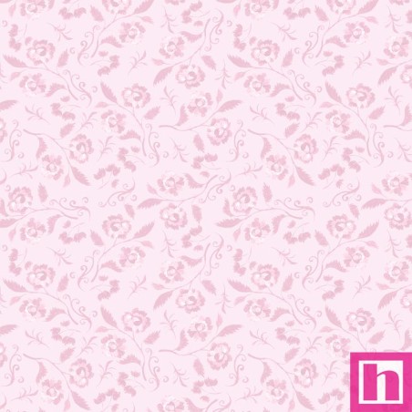 P121-CCHA6490LTPINK PATCH. AMERICANO COQUETTE CHARM (12) 110 CM. ALGODON 100% ROSA Venta en piezas de 7.00 M