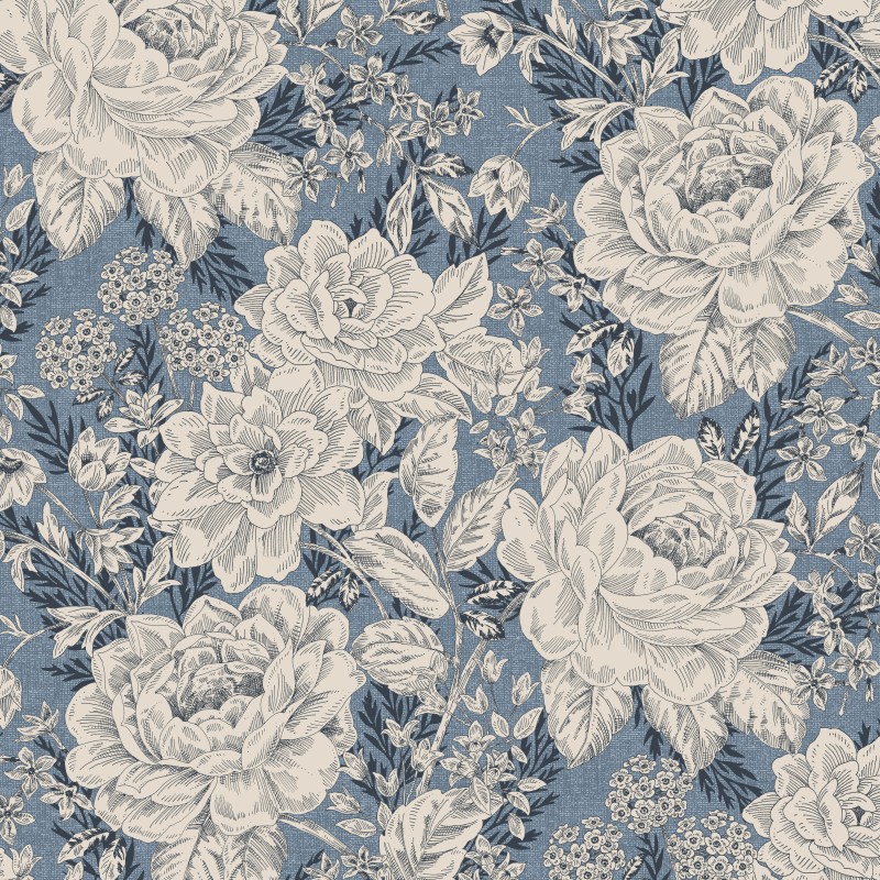 P121-CHAW6408BE PATCH. AMERICANO CHARLOTTE 108 (03) 270 CM. ALGODON 100% AZUL Venta en piezas de 8.20 M