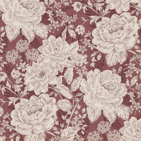 P121-CHAW6408R PATCH. AMERICANO CHARLOTTE 108 (13) 270 CM. ALGODON 100% ROJO Venta en piezas de 8.20 M