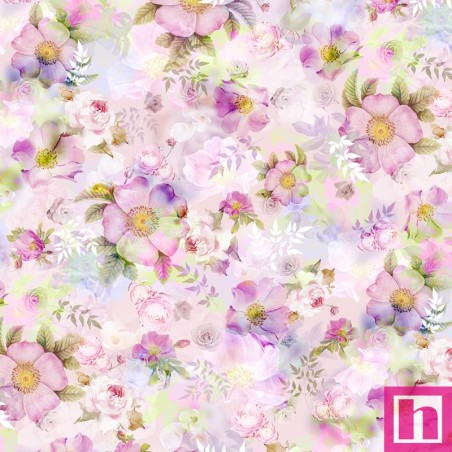 P121-ELYW6539PINKMULTI PATCH. AMERICANO ELYSIAM 108 (02) 270 CM. ALGODON 100% ROSA Venta en piezas de 8.20 M