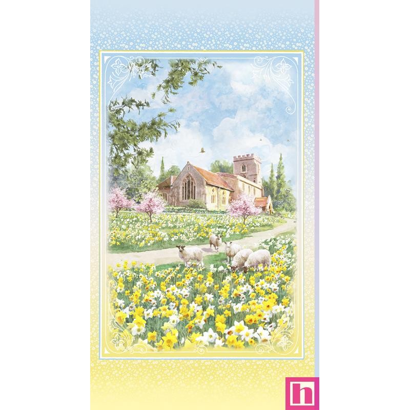 P121-FOFA6072PA PATCH. AMERICANO FIELDS OF FAITH (02) PANEL 60X110 CM. ALGODON 100% MULTI Venta en piezas de 4.55 M