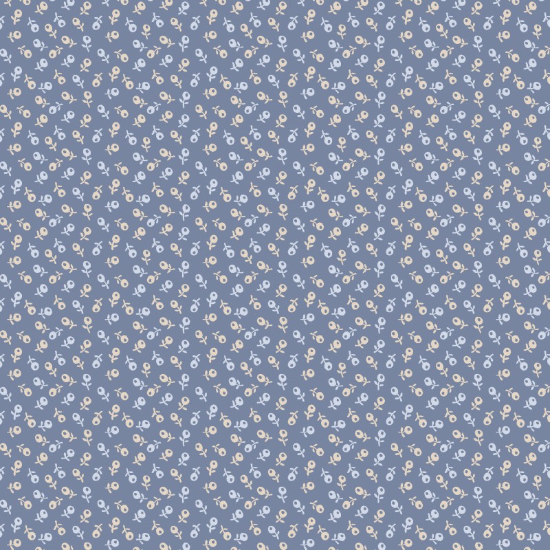 P121-ISAB6414B PATCH. AMERICANO ISABELLA (16) 110 CM. ALGODON 100% AZUL Venta en piezas de 7.00 M