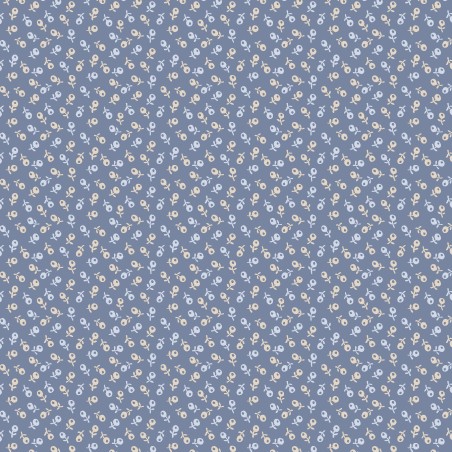 P121-ISAB6414B PATCH. AMERICANO ISABELLA (16) 110 CM. ALGODON 100% AZUL Venta en piezas de 7.00 M