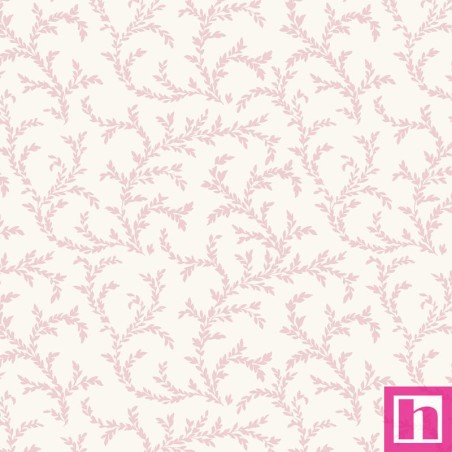 P121-PHIL6536ECRUPINK PATCH. AMERICANO PEONY HILL (14) 110 CM. ALGODON 100% CREMA Venta en piezas de 7.00 M