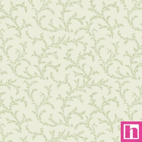 P121-PHIL6536LTSAGE PATCH. AMERICANO PEONY HILL (17) 110 CM. ALGODON 100% VERDE Venta en piezas de 7.00 M