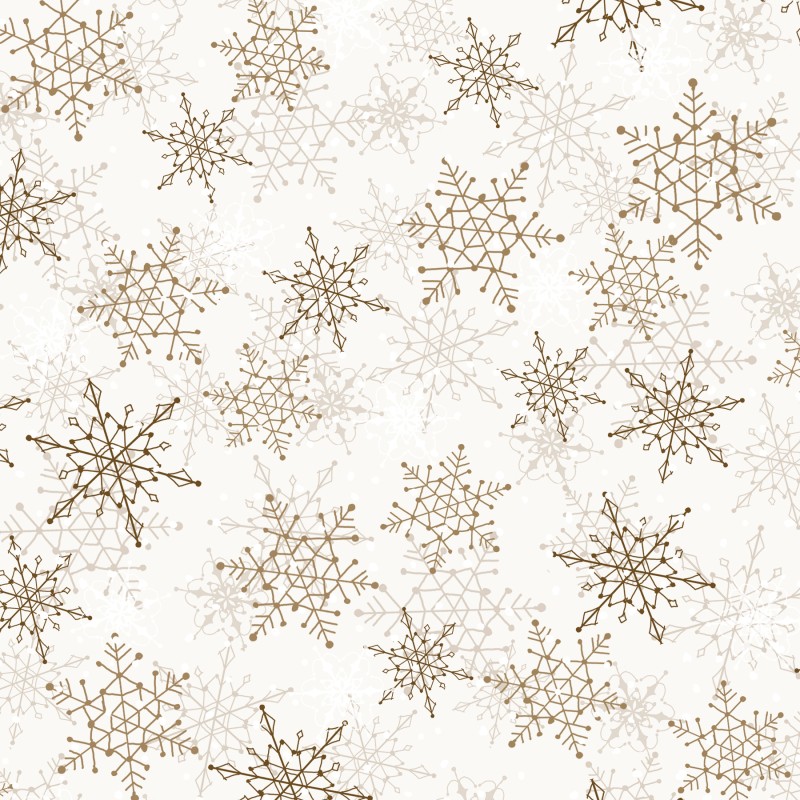 P121-WISO6233NE PATCH. AMERICANO WINTER SONG (10) 110 CM. ALGODON 100% CREMA/MARRON Venta en piezas de 7.00 M