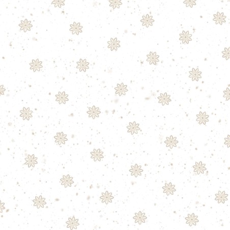 P121-WWHI6209WE PATCH. AMERICANO WOODLAND WHISPERS (10) 110 CM. ALGODON 100% BLANCO Venta en piezas de 7.00 M