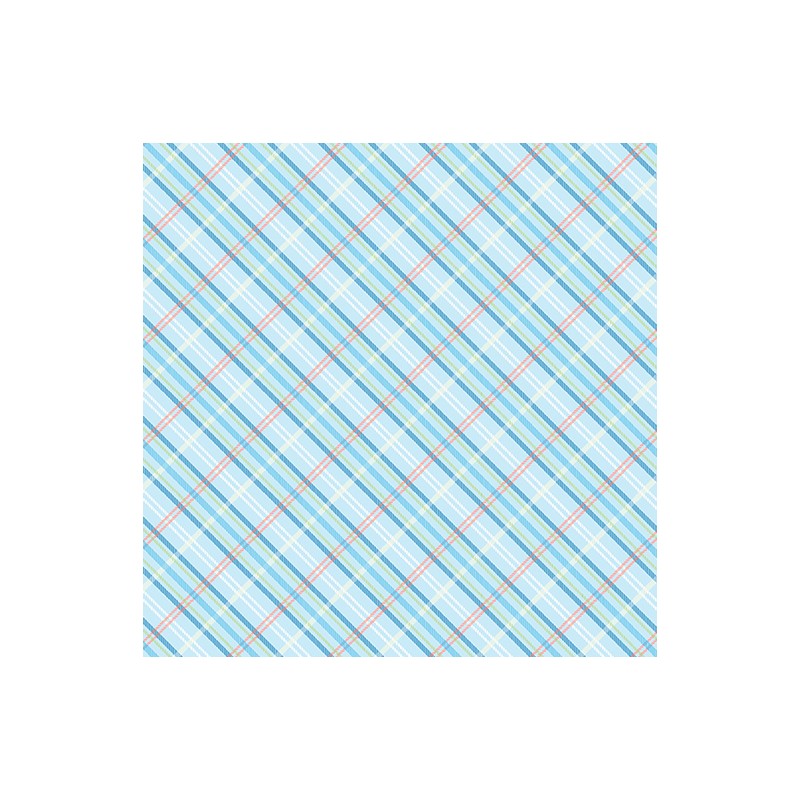 P133-14974-55 PATCH. AMERICANO ENCHANTED SPRING (18) 110 CM. ALGODON 100% CELESTE Venta en piezas de 6.80 M