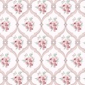 P133-15045-21 PATCH. AMERICANO SWEET MEADOW (07) 110 CM. ALGODON 100% BLANCO/ROSA Venta en piezas de 6.80 M