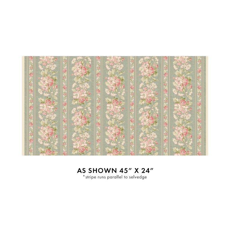 P133-16650-40 PATCH. AMERICANO BELOVED (21) 110 CM. ALGODON 100% SALVIA Venta en piezas de 6.80 M