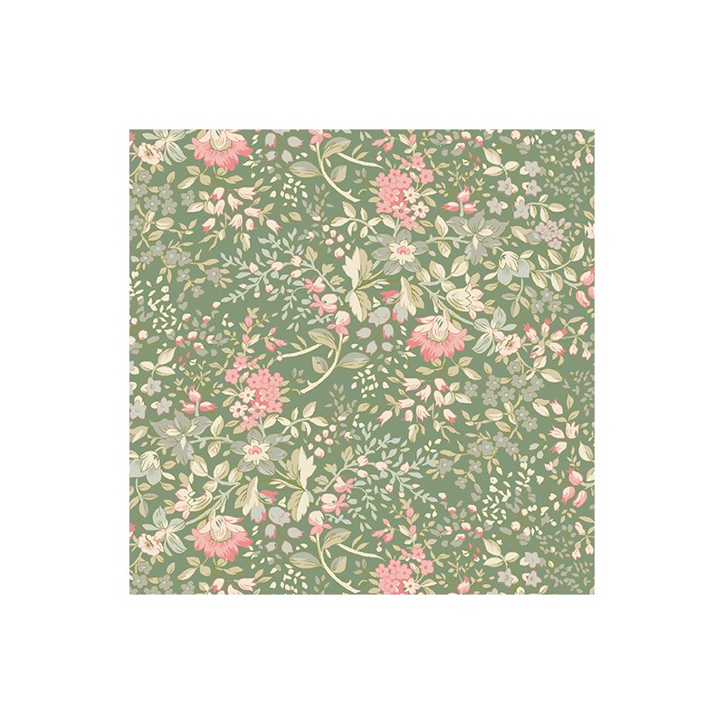 P133-16651W-44 PATCH. AMERICANO BELOVED (23) 270 CM. ALGODON 100% VERDE Venta en piezas de 6.80 M