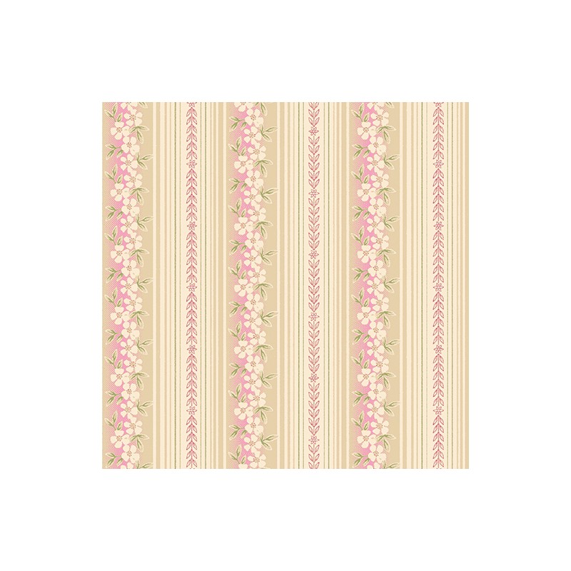 P133-16652-21 PATCH. AMERICANO BELOVED (08) 110 CM. ALGODON 100% NATURAL/ROSA Venta en piezas de 6.80 M