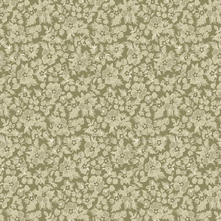P133-16655-42 PATCH. AMERICANO BELOVED (20) 110 CM. ALGODON 100% VERDE Venta en piezas de 6.80 M