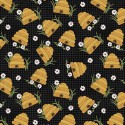 P133-16755-12 PATCH. AMERICANO PRAIRIE CHICKS (12) 110 CM. ALGODON 100% NEGRO Venta en piezas de 6.80 M