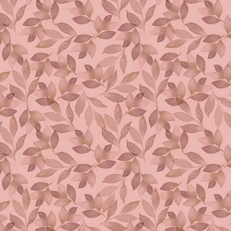 P133-16764-28 PATCH. AMERICANO GARDEN OF AFFECTION (03) 110 CM. ALGODON 100% SALMON Venta en piezas de 6.80 M