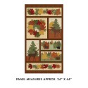 P133-16777-99 PATCH. AMERICANO A WALK IN THE FOREST (01) PANEL 60X110 CM. ALGODON 100% MULTI Venta en piezas de 6.80 M