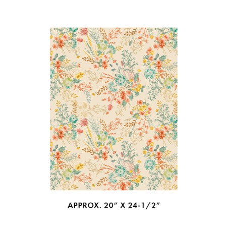 P133-16807-07 PATCH. AMERICANO MONTGOMERY: MOUNTAIN CHARM (01) 110 CM. ALGODON 100% CREMA Venta en piezas de 6.80 M