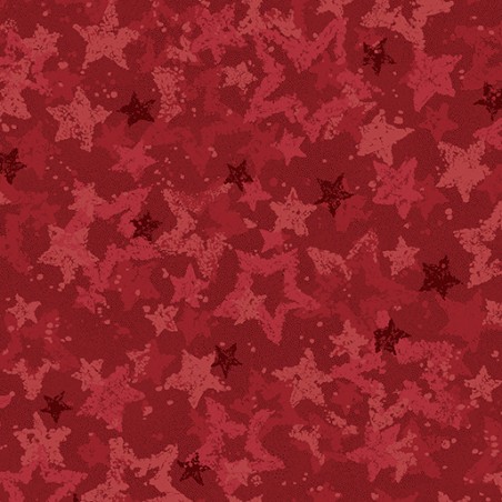 P133-17058W-10 PATCH. AMERICANO STAR OF WONDER, STAR OF LIGHT(01) 270 CM. ALGODON 100% ROJO Venta en piezas de 6.80 M