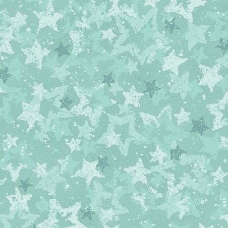 P133-17058W-24 PATCH. AMERICANO STAR OF WONDER, STAR OF LIGHT(03) 270 CM. ALGODON 100% AGUA Venta en piezas de 6.80 M