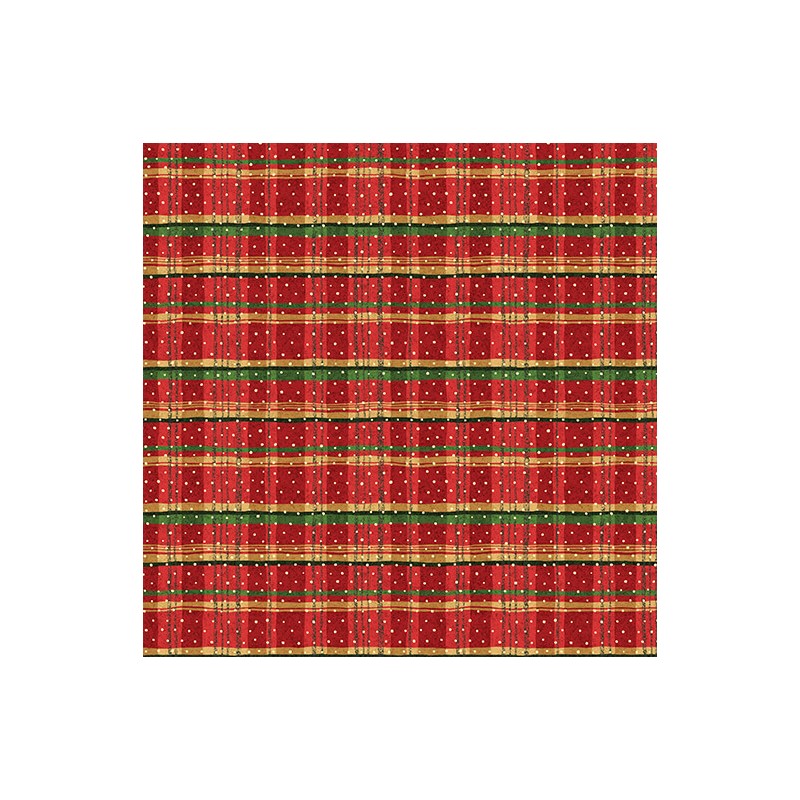 P133-17273-10 PATCH. AMERICANO 12 DAYS OF CHRISTMAS (05) 110 CM. ALGODON 100% ROJO Venta en piezas de 6.80 M
