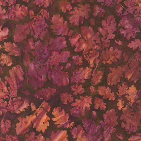 P135-SRK-23938-95 PATCH. AMERICANO ASPEN - BATIKS (11) 110 CM. ALGODON 100% BORGOÑA Venta en piezas de 7.00 M