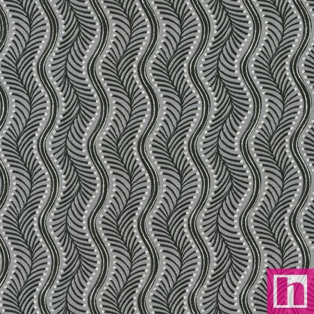 P135-SRKM-22950-183 PATCH. AMERICANO HOLIDAY FLOURISH PEPPERMINT TWIST (56) 110 CM. ALGODON 100% GRIS/PLATA Venta en piezas de 7