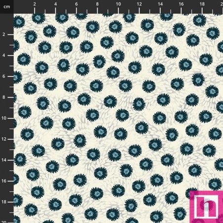 P137-4504-314 PATCH.AMERICANO BLUE BEGINNING (08) 110 CM. ALGODON 100% AZUL Venta en piezas de 6.00 M