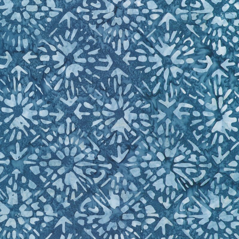 P137-AMD-23481-4 PATCH. AMERICANO KASURI - BATIKS (11) 110 CM. ALGODON 100% AZUL Venta en piezas de 7.00 M
