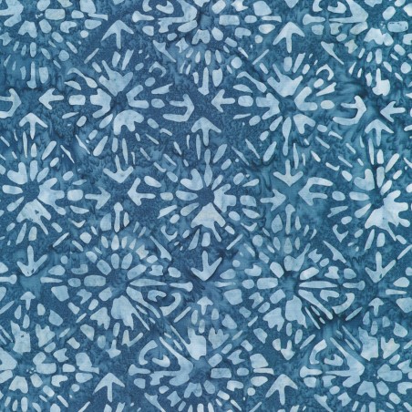 P137-AMD-23481-4 PATCH. AMERICANO KASURI - BATIKS (11) 110 CM. ALGODON 100% AZUL Venta en piezas de 7.00 M