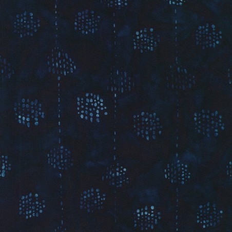 P137-AMD-23483-62 PATCH. AMERICANO KASURI - BATIKS (20) 110 CM. ALGODON 100% INDIGO Venta en piezas de 7.00 M