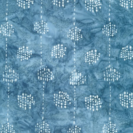 P137-AMD-23483-67 PATCH. AMERICANO KASURI - BATIKS (09) 110 CM. ALGODON 100% DENIM Venta en piezas de 7.00 M