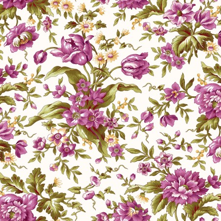 P17-MAS11050-E PATCH. AMERICANO VERANDA (01) 110 CM. ALGODON 100% CREMA Venta en piezas de 7.00 M
