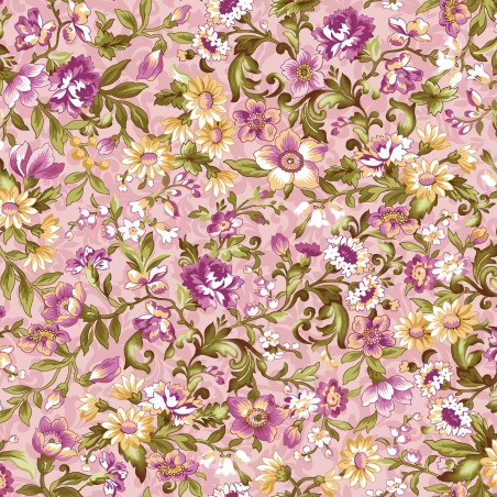 P17-MAS11053-P PATCH. AMERICANO VERANDA (11) 110 CM. ALGODON 100% ROSA Venta en piezas de 7.00 M