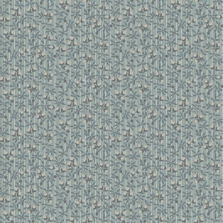 P17-MAS11263-Q PATCH. AMERICANO MIDNIGHT BLOOM (24) 110 CM. ALGODON 100% PLATA Venta en piezas de 7.00 M