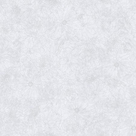 P17-MASQB11240-KW PATCH. AMERICANO FINE LINE FLORAL 108 (08) 270 CM. ALGODON 100% HIELO Venta en piezas de 7.00 M