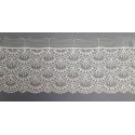 12740-0 PUNTILLA TUL BORDADO SURYA 50 MM. POLIESTER 100% NATURAL Venta en piezas de 14.80 M