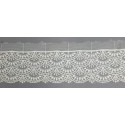 12741-0 PUNTILLA TUL BORDADO SURYA 40 MM. POLIESTER 100% NATURAL Venta en piezas de 14.80 M