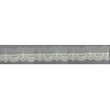 12744-0 PUNTILLA TUL BORDADO SURYA 13 MM. POLIESTER 100% NATURAL Venta en piezas de 14.80 M