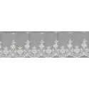 12752-0 PUNTILLA TUL BORDADO AVANI 50 MM. POLIESTER 100% NATURAL Venta en piezas de 14.80 M