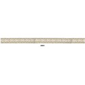 129828-01 GALON TERCIOPELO NANDINI 10 MM. PA+PET+METALLIC BLANCO Venta en piezas de 20.00 M